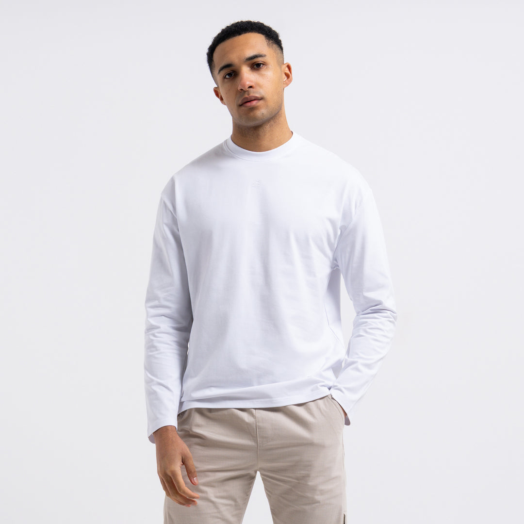 Barella Long Sleeve T-Shirt - White