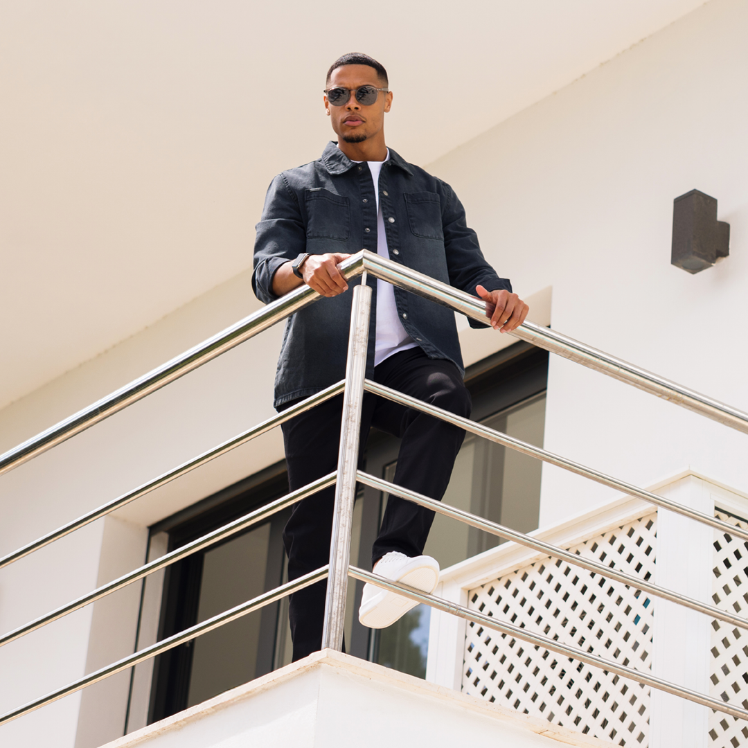 Devine Overshirt - Black - Image 7