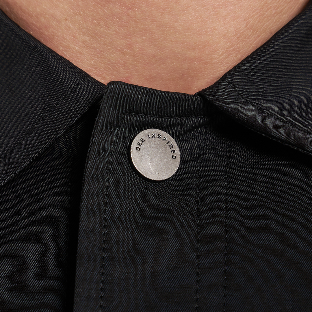 Hanley Trench Coat - Black - Image 4