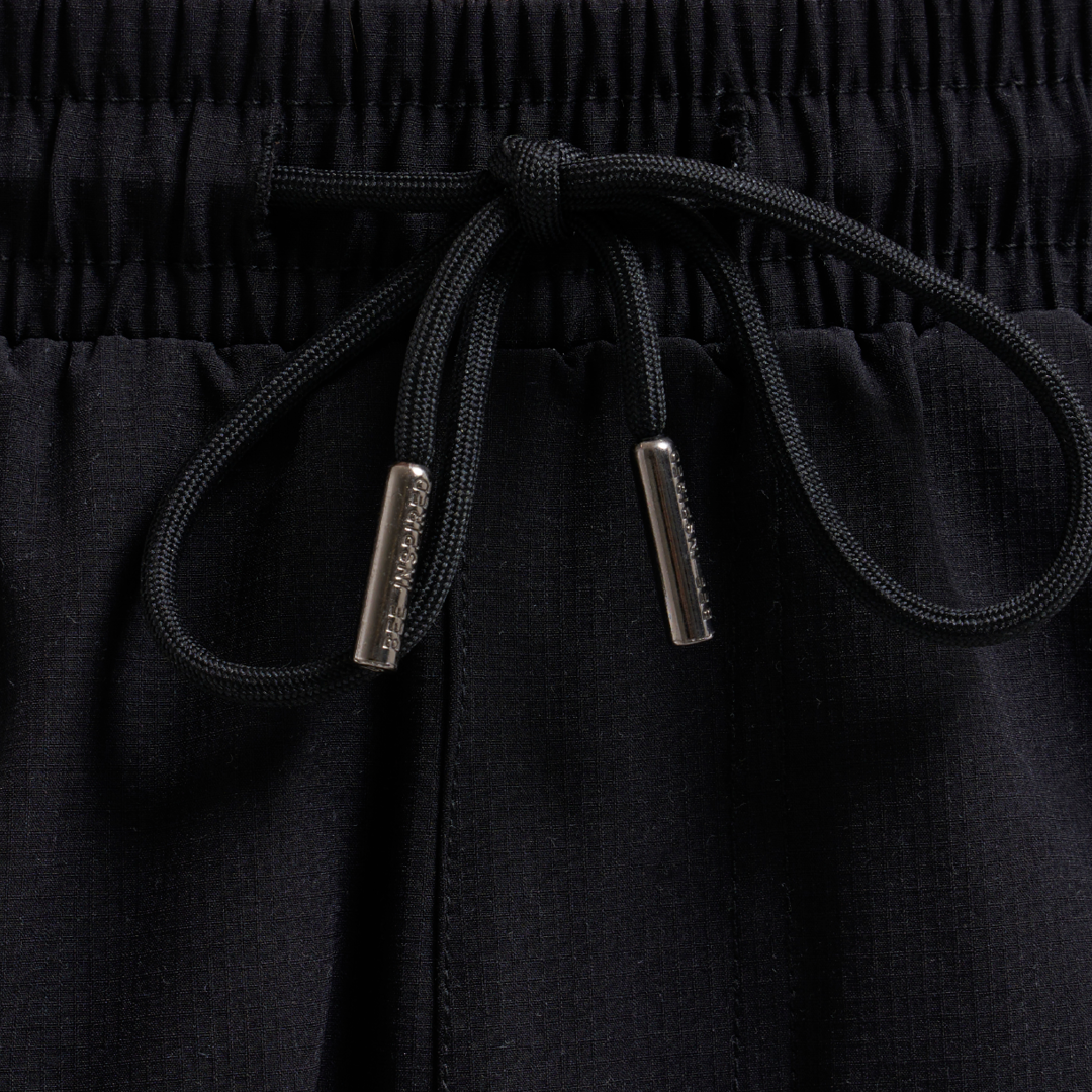 Soriano Cargo Short - Black - Image 7